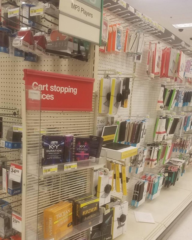 Target with interesting cross promoting