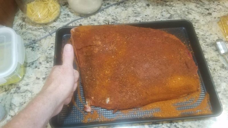 Brisket about to hit the 