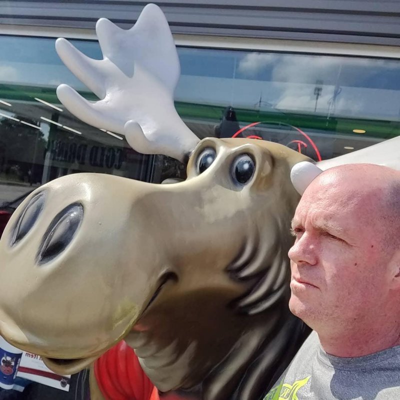 Me and Mickey Moose